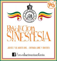 REVOLUCION SINESTESIA en LA CANTINA