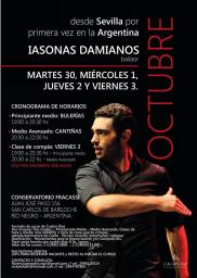  IASONAS DAMIANOS GIRA ARGENTINA 2014, CURSOS EN BARILOCHE