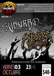 SUBURBIO y ALEACION BINARIA! UNA NOCHE DE METAL EN MORITZ ROCK BARILOCHE