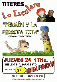 Ferm&iacute;n y la perrita Tita