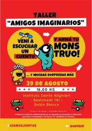 Taller &uml;Amigos Imaginarios&uml; a beneficio del Merendero &uml;Un Nuevo Sol&uml; de Bariloche