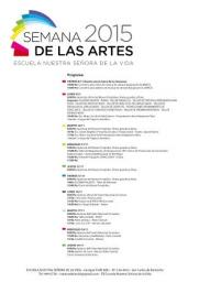 Semana de las Artes en la escuela Nuestra Se&ntilde;ora de la VIda