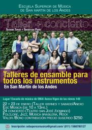 Talleres de ensamble - Enero en San Mart&iacute;n de los Ande