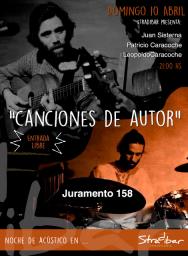 CANCIONES DE AUTOR