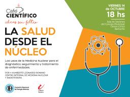 CAF&Eacute; CIENT&Iacute;FICO 2016  Energ&iacute;a nuclear aplicada a la salud, &iquest;c&oacute;mo nos curan las radiaciones?