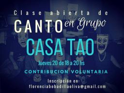 Taller de Canto Abierto