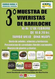 3era muestra de viveristas de Bariloche