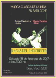 Concierto de M&uacute;sica Cl&aacute;sica de la India en Bariloche