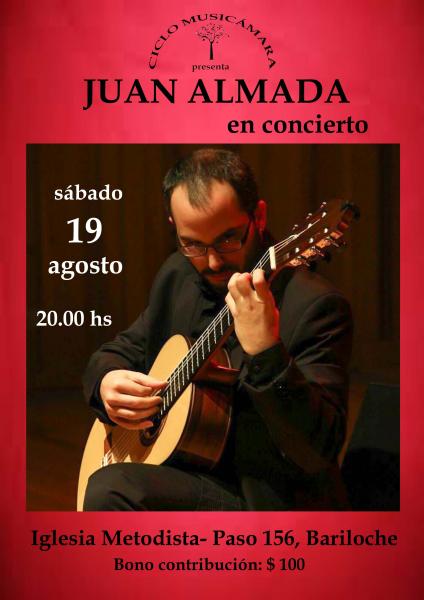 CONCIERTO DE GUITARRA CL&Aacute;SICA- JUAN ALMADA (La Plata)