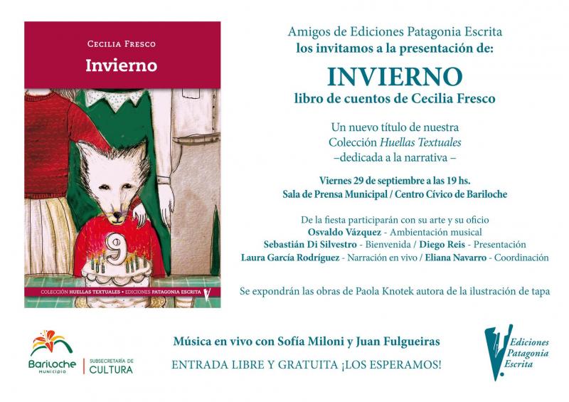 Presentaci&oacute;n de Invierno de Cecilia Fresco