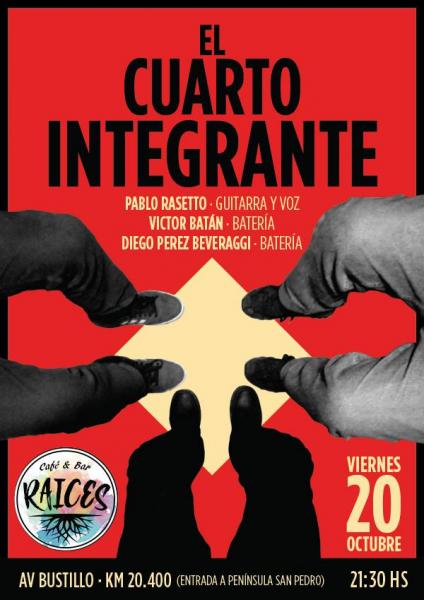 El Cuarto Integrante en concierto