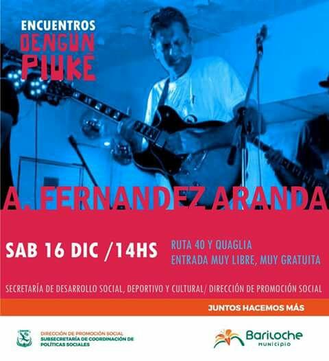 El guitarrista Alejandro Fern&aacute;ndez Arana se presentar&aacute; en la Sala de Ensayo Comunitaria