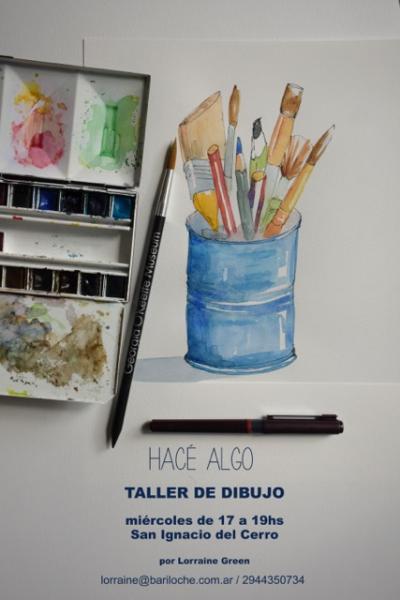 'Hac&eacute; algo': Taller de dibujo por Lorraine Green