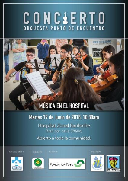 Orquesta Punto de Encuentro: Concierto en el Hospital Zonal