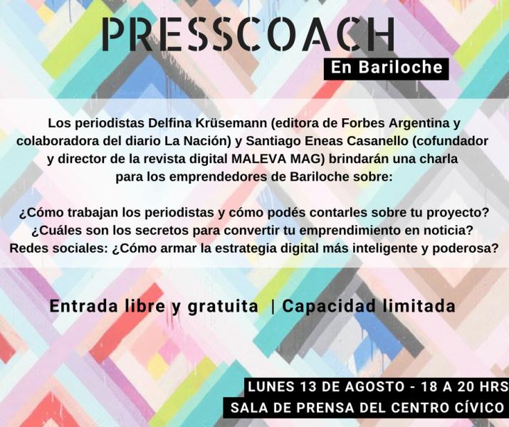 Capacitaci&oacute;n gratuita para emprendedores sobre estrategias de prensa