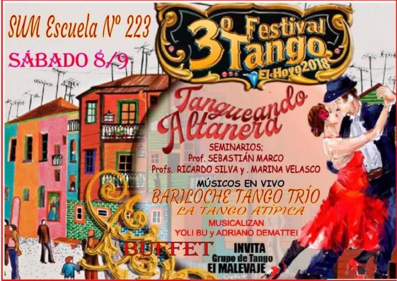 3er. Festival de Tango en El Hoyo