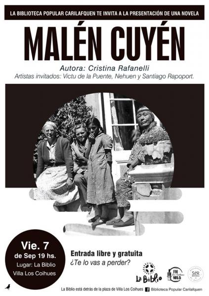 Presentacion de la novela 'Malen Cuy&eacute;n'