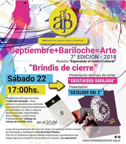 Septiembre+Bariloche=Arte: 'Creatividad barajada' y 'Cat&aacute;logo vol 2'