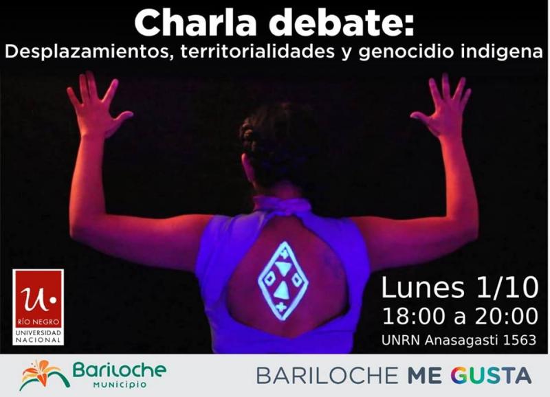 Charla debate: Desplazamientos, territorialidades y genocidio indigena