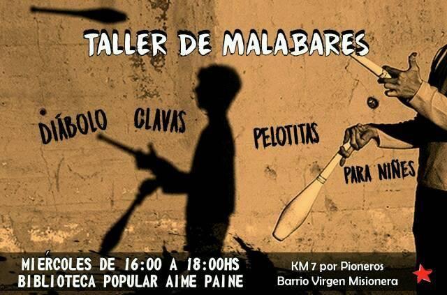 Taller de malabares