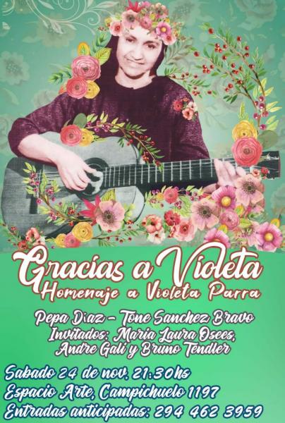 Gracias a Violeta. Homenaje a Violeta Parra