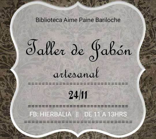 Taller de jab&oacute;n artesanal