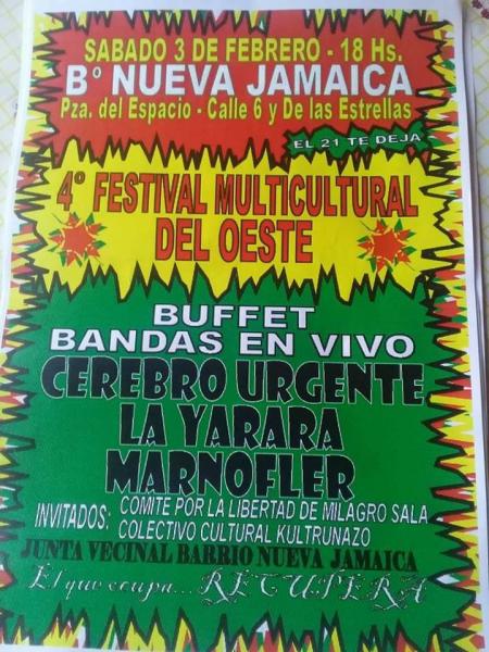 4&deg; Festival Multicultural del Oeste