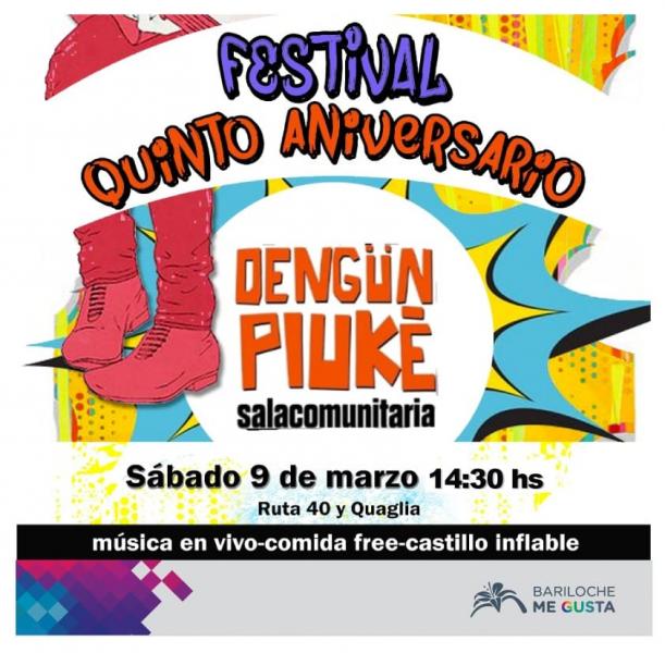 Sala de ensayo comunitaria Deng&uuml;n Piuk&eacute;: Festival 5&deg; aniversario