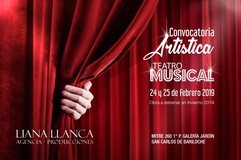 Convocatoria art&iacute;sitica para teatro musical