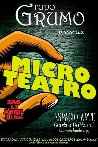 Grupo Grumo presenta 'Micro teatro'