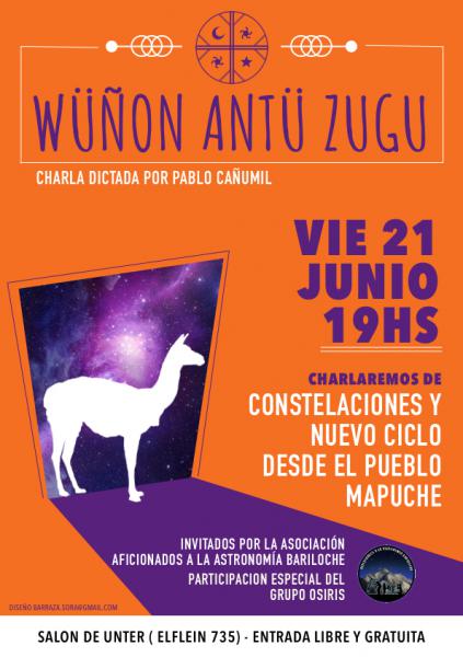 Charla Astronom&iacute;a - Cosmovisi&oacute;n mapuche