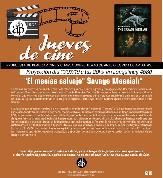 Jueves de cine en la AAPB: 'El mes&iacute;as salvaje'