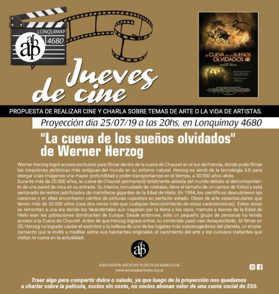 Jueves de cine en la AAPB: 'La cueva de los sue&ntilde;os olvidados'