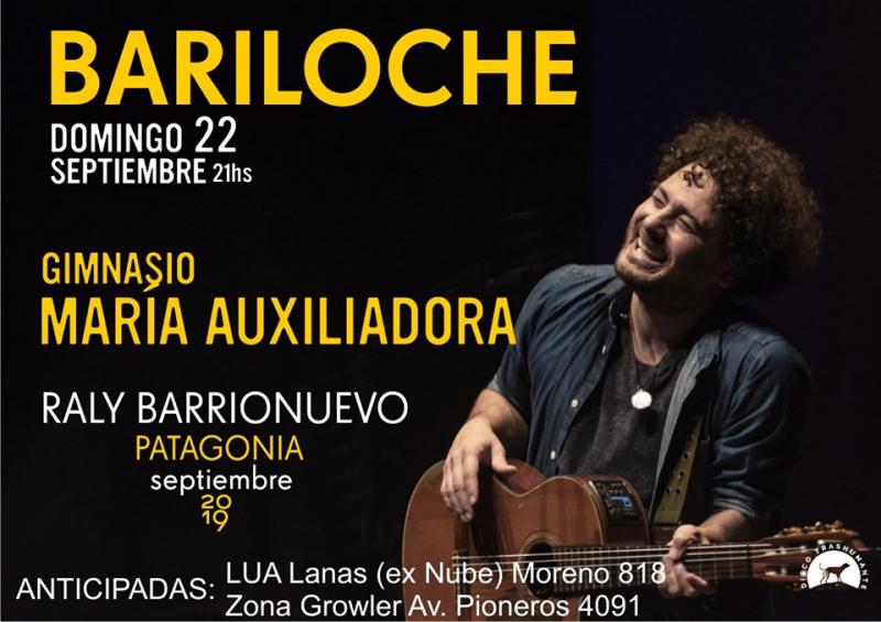 Raly Barrionuevo en Bariloche