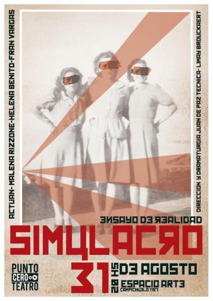 Teatro: 'Simulacro, ensayo de realidad'