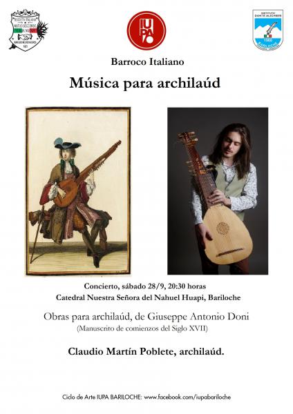 Concierto de archila&uacute;d, m&uacute;sica del Barroco