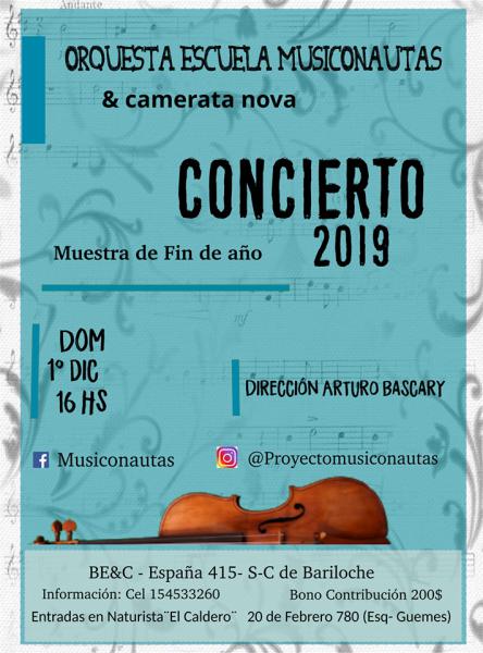 Orquesta Musiconautas: Concierto 2019