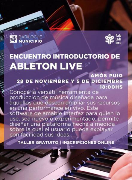 Encuentro introductorio de Ableton Live