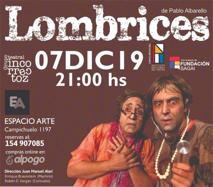 Teatro: 'Lombrices'