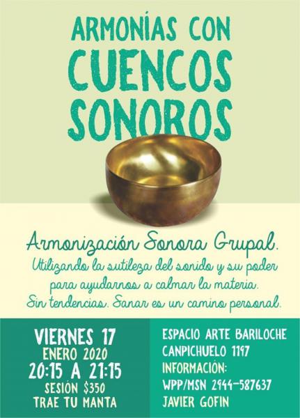 Armon&iacute;as con cuencos sonoros