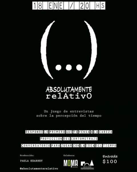 Cortometraje 'Absolutamente relativo'