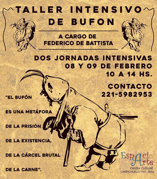 Taller intensivo de buf&oacute;n