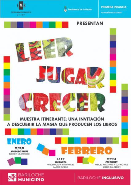 Muestra itinerante de literatura infantil 'Leer, Jugar, Crecer'