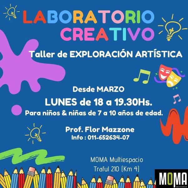 Laboratorio creativo para ni&ntilde;os y ni&ntilde;as