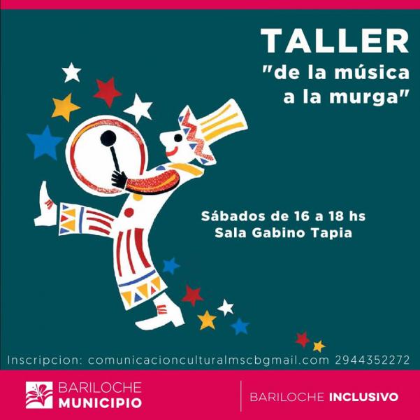 Taller 'de la m&uacute;sica a la murga'