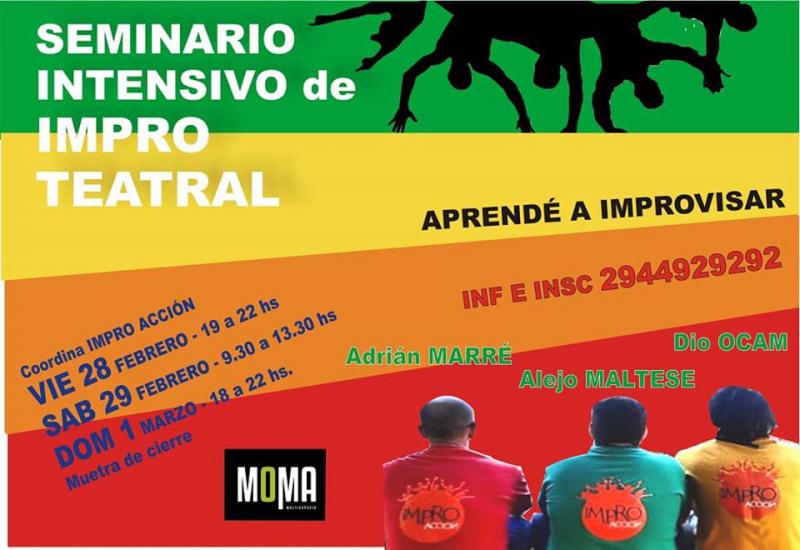 Seminario intensivo de impro teatral