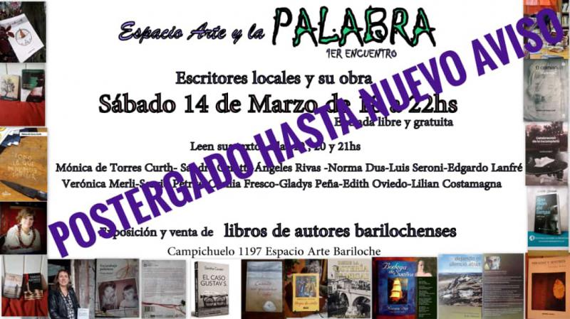 1er encuentro: Espacio Arte y la PALABRA - Postergado