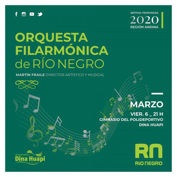 Concierto Orquesta Filarm&oacute;nica de R&iacute;o Negro