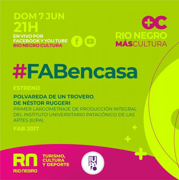 Estreno FABenCasa - Polvareda de un trovero, de N&eacute;stor Ruggeri