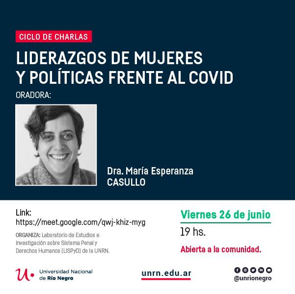 Charla virtual: liderazgo econ&oacute;mico y pol&iacute;ticas frente al COVID